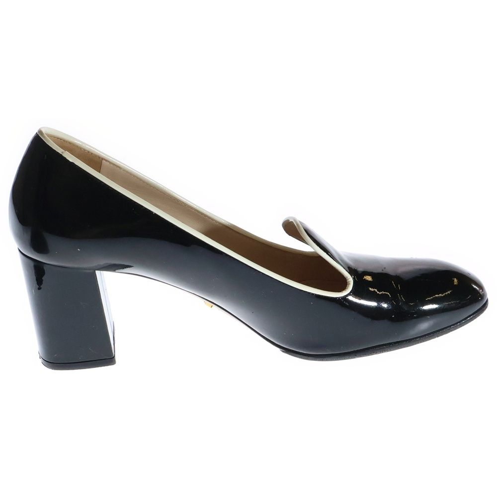 ⭐️新品未使用⭐️　PRADA　プラダ　ハイヒール　ビジュー　ヒールパンプス　銀 PRADA プラダ パンプス 1I154N 069 レディース パテントレザー