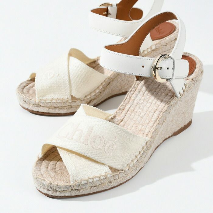 CHLOE クロエ サンダル シューズ ウェッジサンダル アンクル