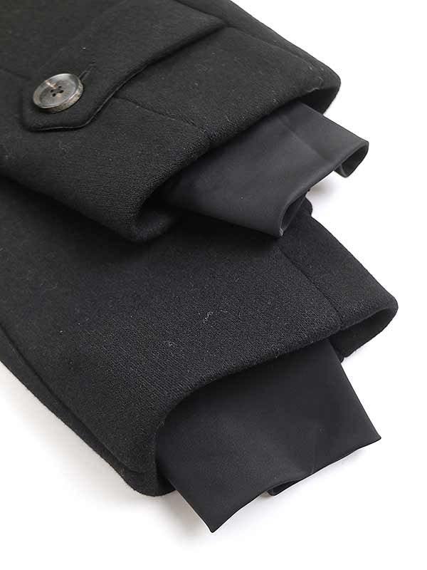 【極美品】18AWエンポリオアルマーニ ブルゾン EMPORIO ARMANI エンポリオアルマーニ 18AW ウールダブルフーデッド