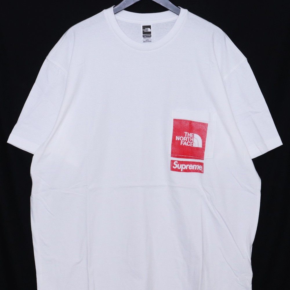 未使用 SUPREME × THE NORTH FACE Printed Pocket Tee XLサイズ 未使用 SUPREME × THE NORTH FACE Printed Pocket Tee XLサイズ