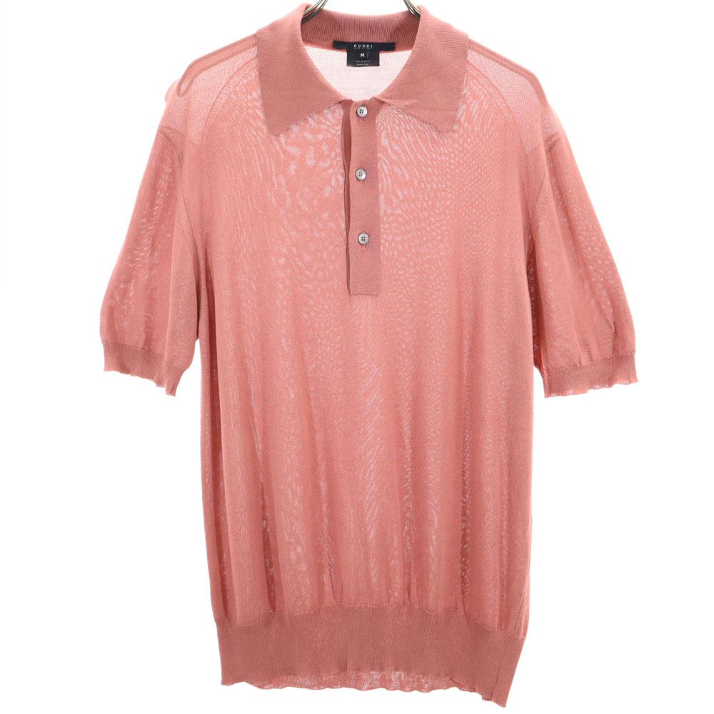 GUCCIグッチ半袖ポロシャツXS（ユニセックス可） GUCCIグッチ半袖