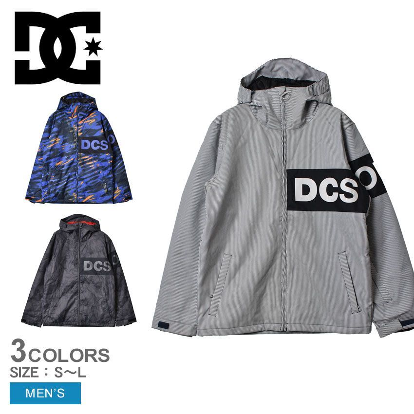 DCシューズ ジャケット ADYTJ03047 メンズ プロパガンダ ジャケット DCSHOECOUSA カラー:01.ホワイト 品番：2418-0064