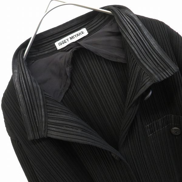 ISSEY MIYAKE イッセイミヤケ プリーツ シャツ ジャケット イッセイミヤケ ISSEYMIYAKE シャツ ブラウス ジャケット プリーツ