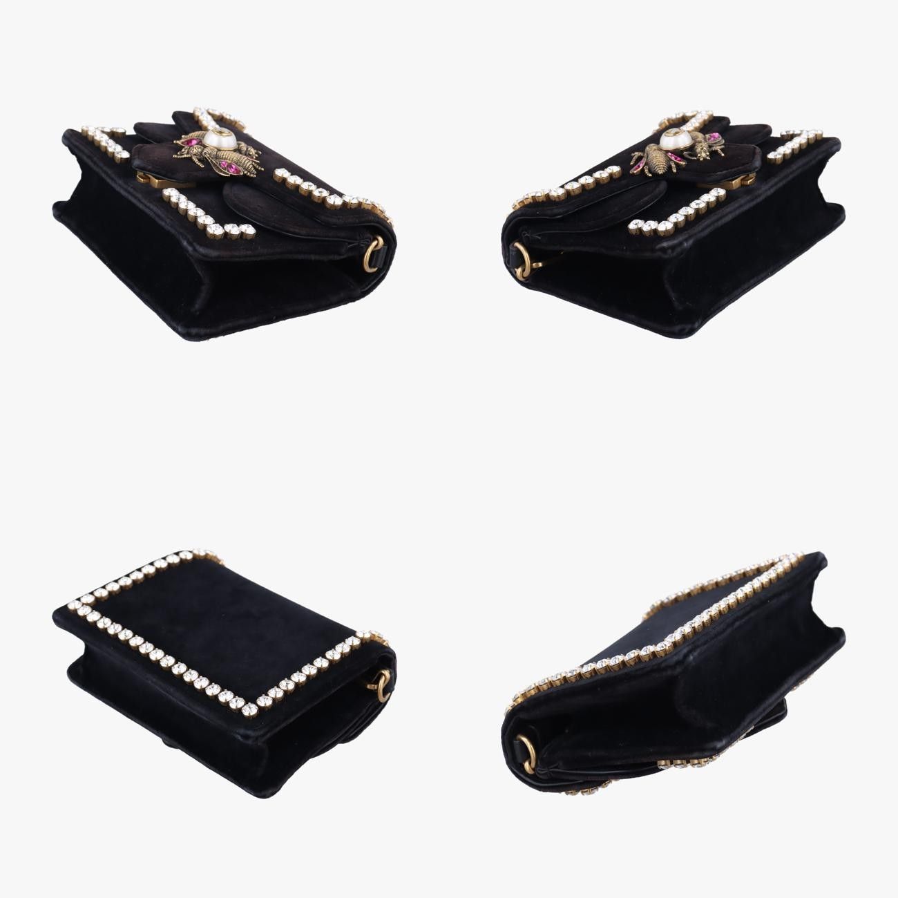 グッチGucciブロードウェイブラックベロア489218D022838487