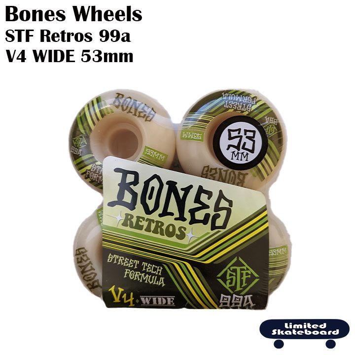 Bones Wheel STF V4 WIDE 53mm ボーンズウィール - メルカリShops
