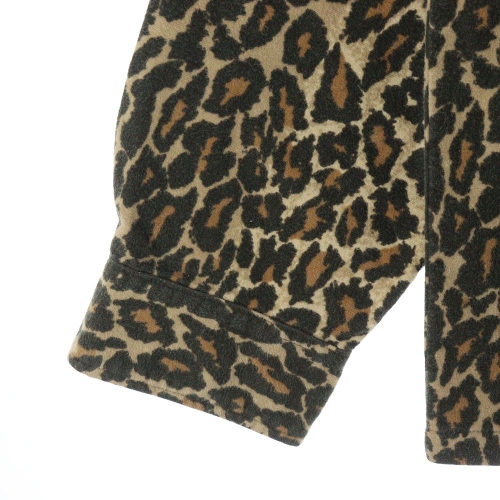 SUPREME (シュプリーム) 25AW Flannel Pajama Shirt Leopard