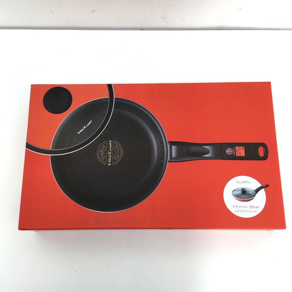ビタクラフト フライパン 22cm テンプパンⅡ レッド 楽天市場】Vita