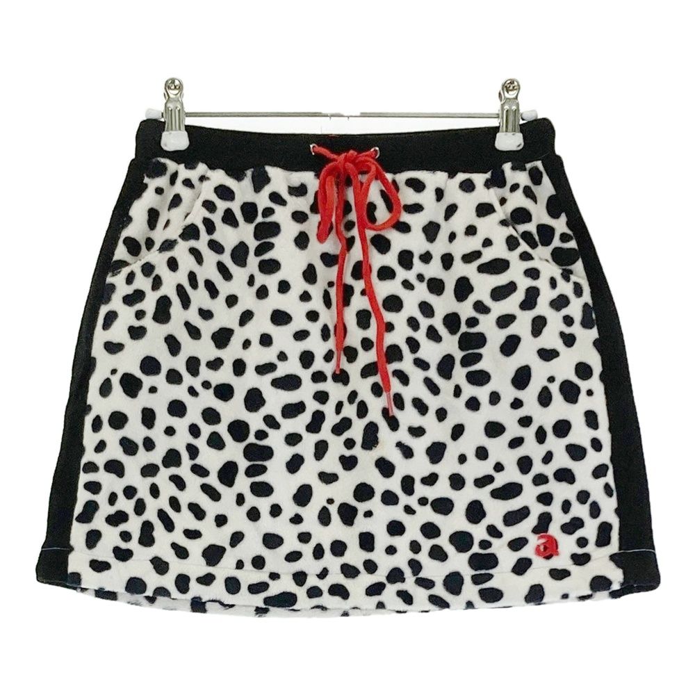 サイズ：36 ARCHIVIO アルチビオ ; 起毛 スカート ダルメシアン柄