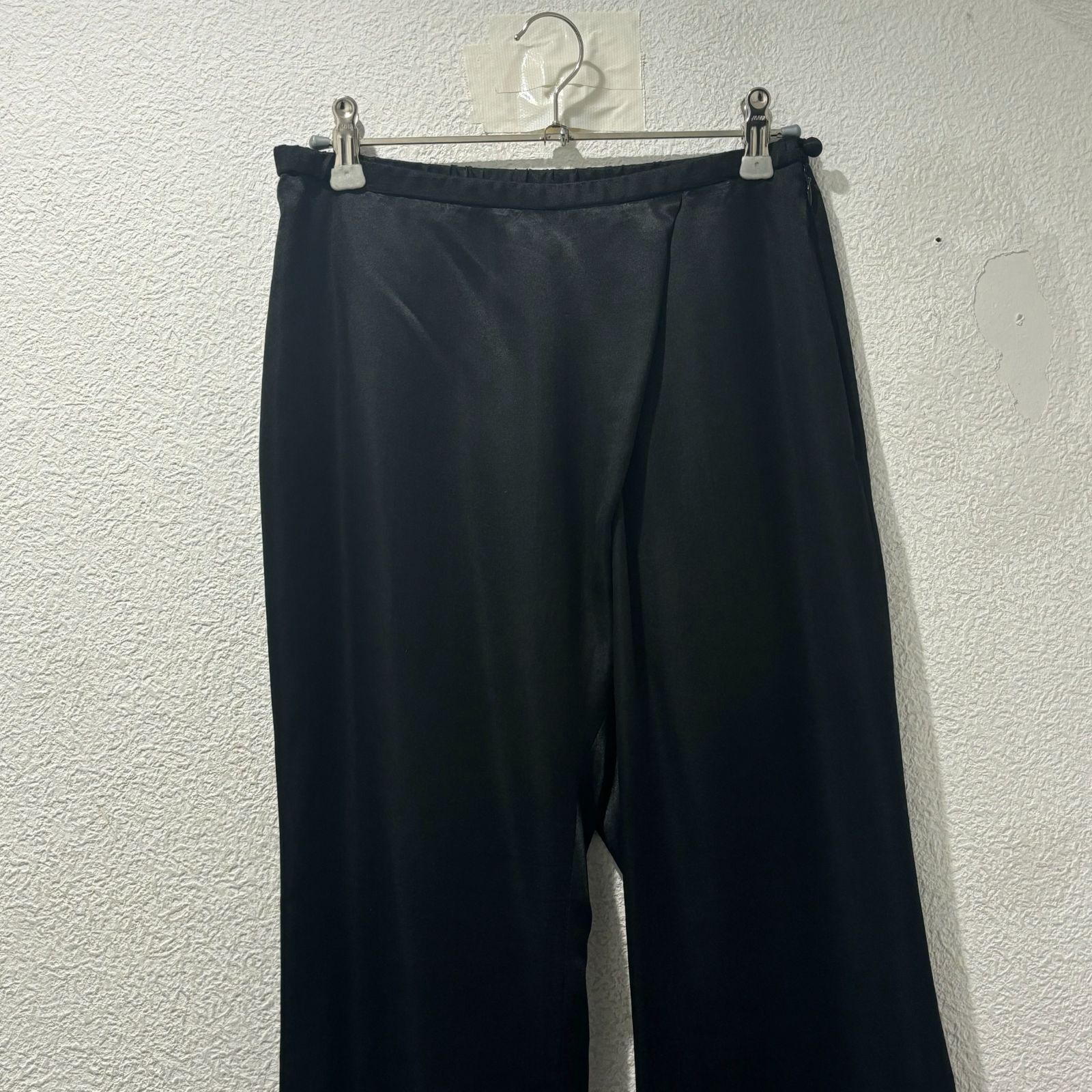 Mame Kurogouchi マメクロゴウチ MK01-PT005 5 Basic Silk Trousers 