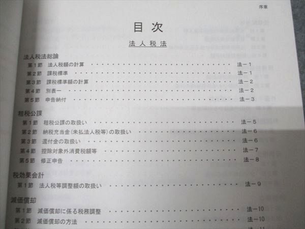 CPA会計学院 公認会計士講座 租税法 コンパクトサマリー
