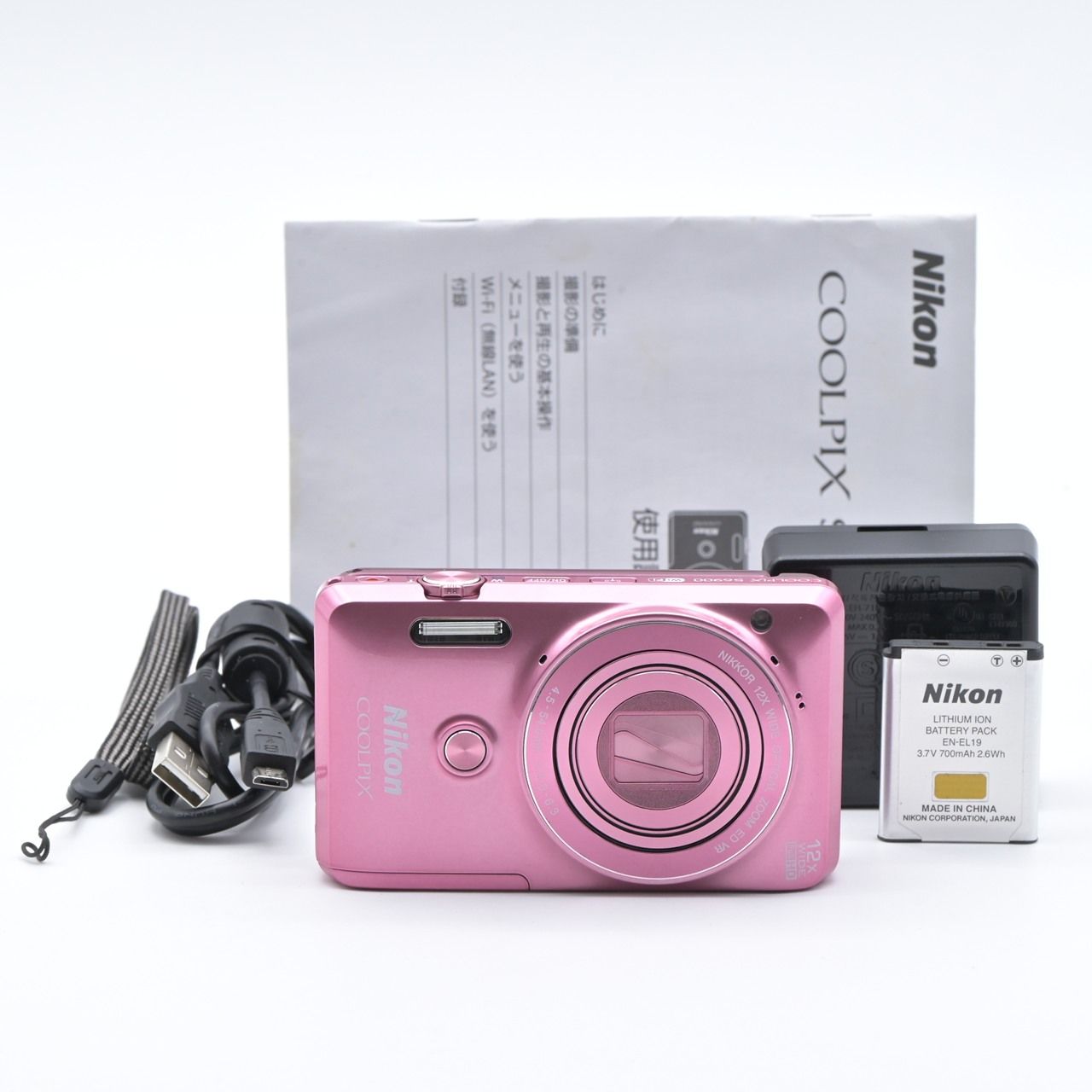Nikon COOLPIX S620 ピンク デジタルカメラ 本体 Nikon COOLPIX ピンク 12倍ズーム Nikon COOLPIX S620 デジタル