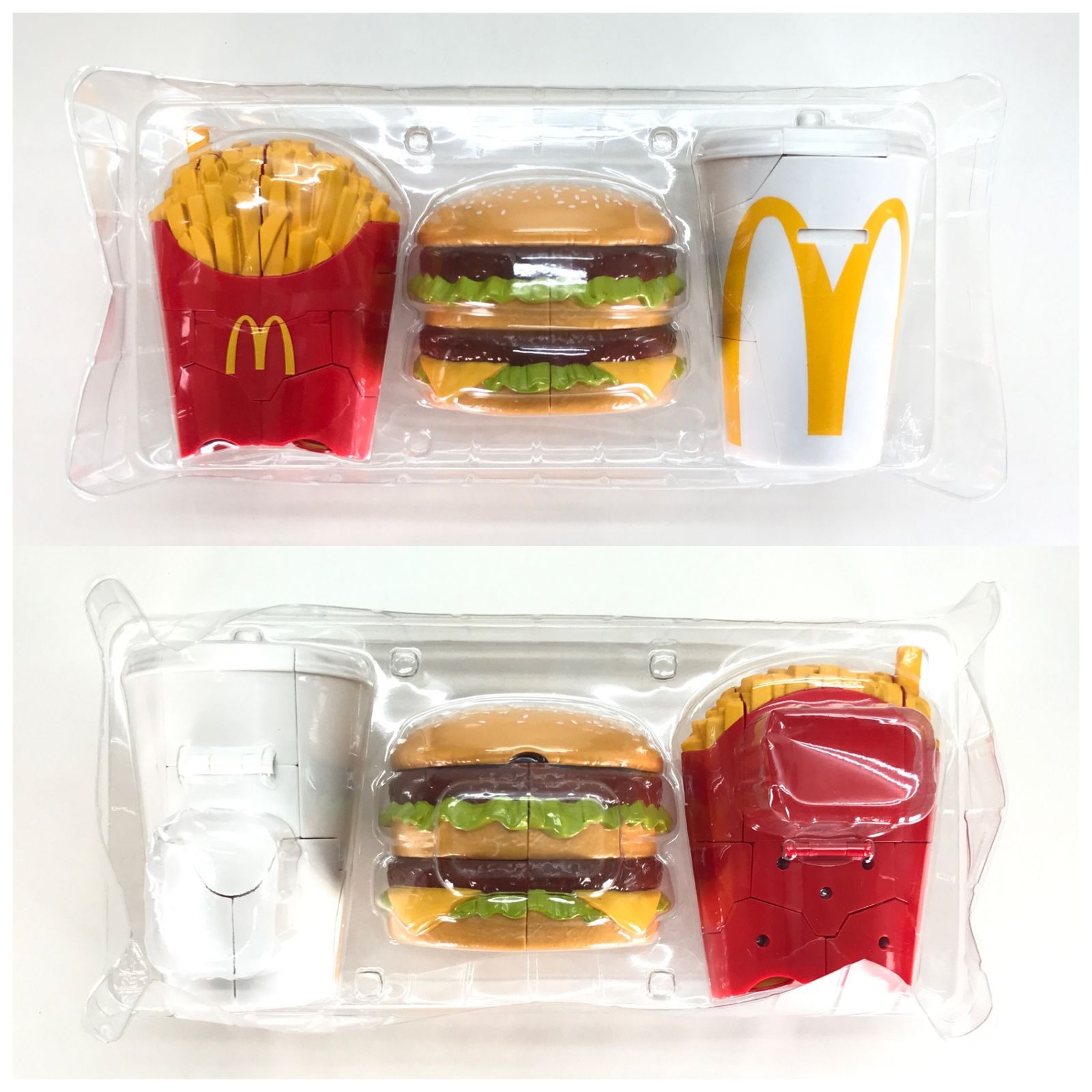 〇マクドナルド フィギュア ビッグマック初号機＆マックフライ