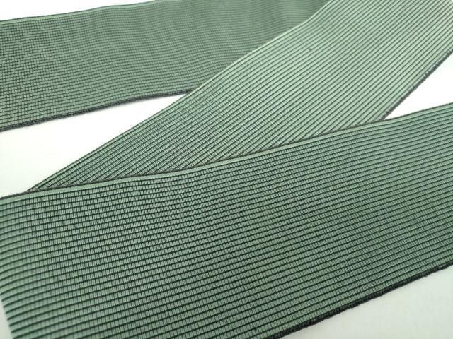 平和屋着物●男性 本場筑前博多織 角帯 間道 正絹 DAAX4649ps