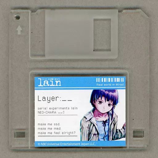 Serial experiments lain DMMスクラッチA賞