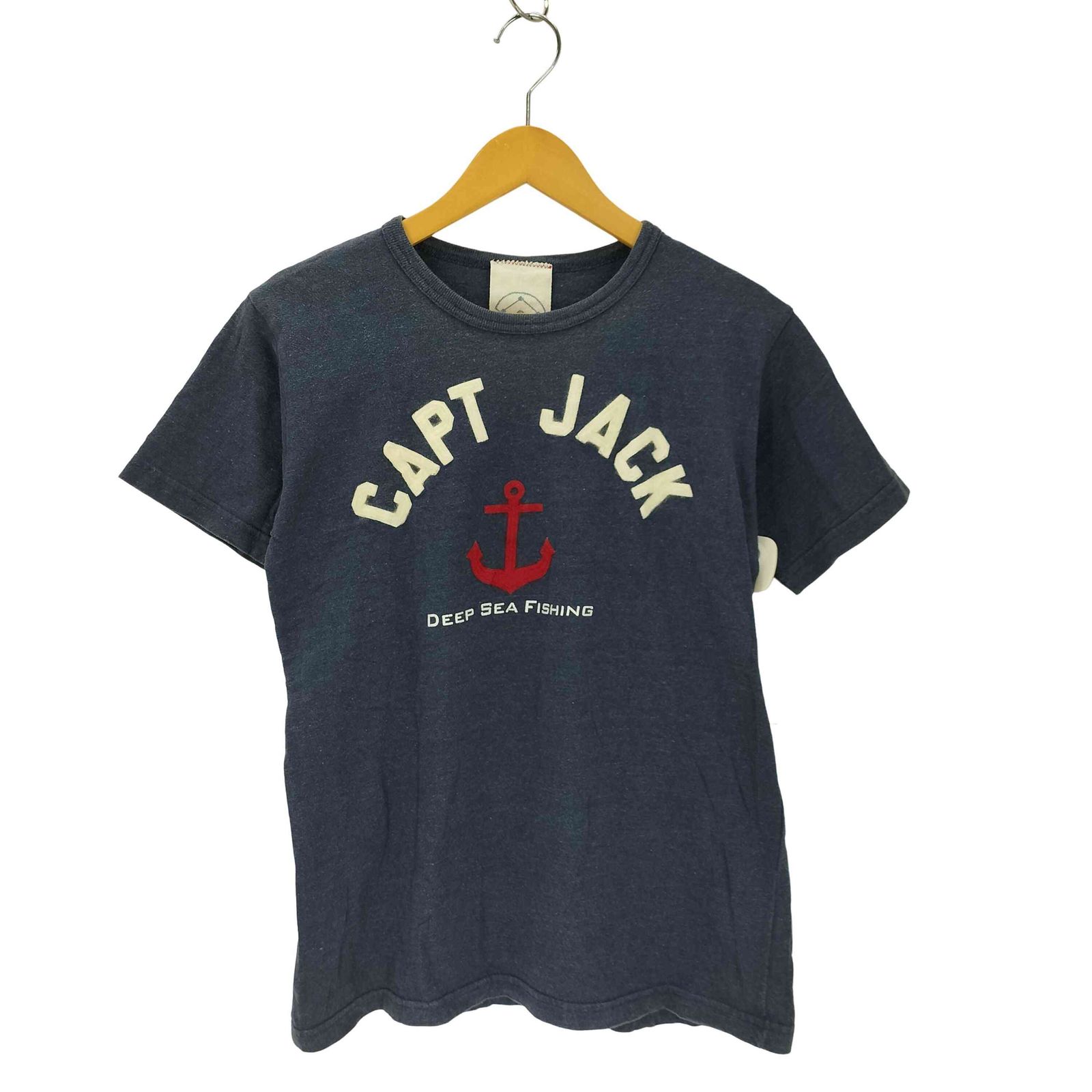 ユーズドフルギ USED古着 LEFT FIELD USA製アンカーデザインT ユーズドフルギ USED古着 LEFT FIELD USA製アンカーデザインT
