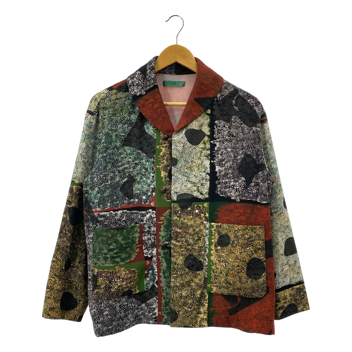 ohta | オオタ | tentile shawl color shirts 総柄 ショールカラー シャツ | 2 | マルチカラー | レディース