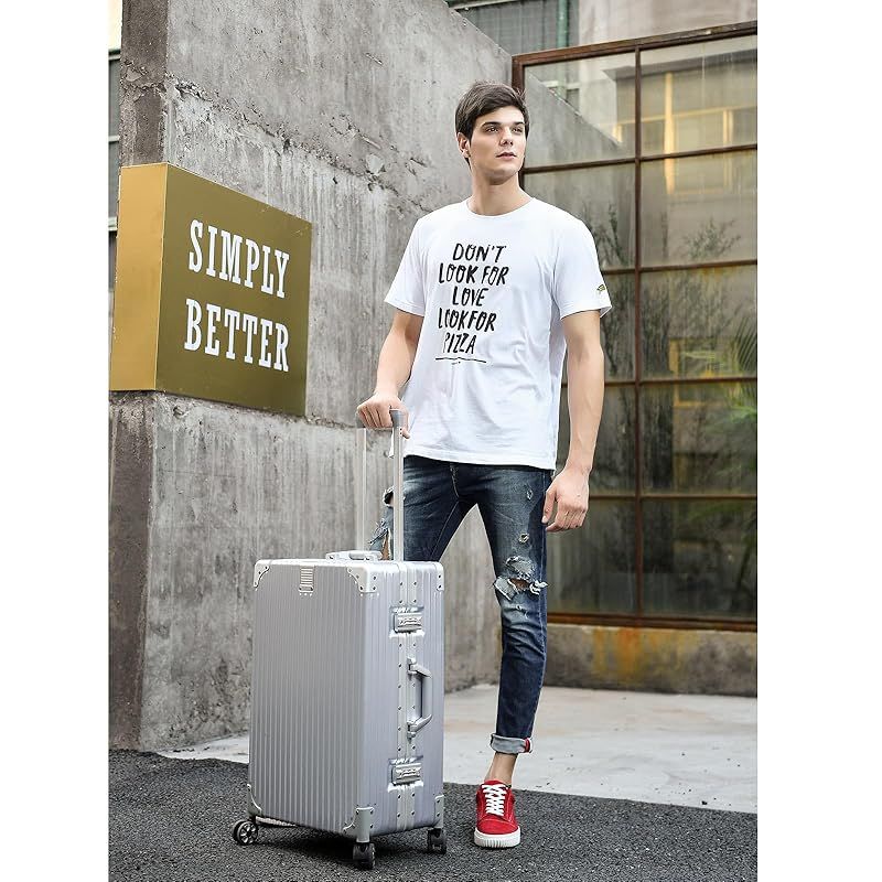 Airmood] スーツケース アルミフレーム キャリーケース 機内持ち込み