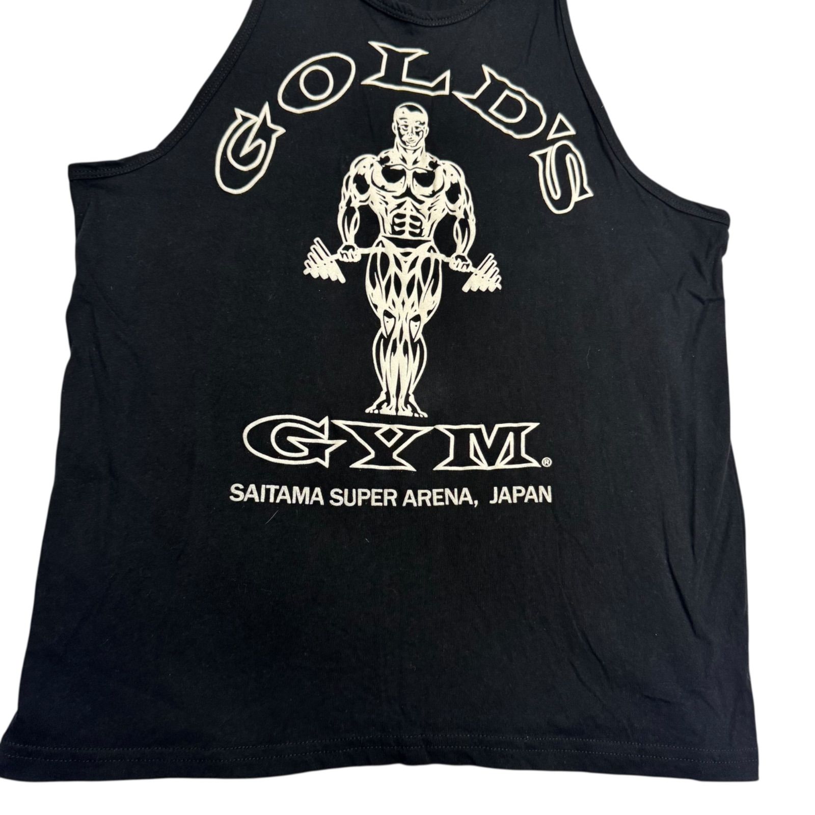 Gold’s gym ゴールドジム　タンクトップ　USA製　カーキ　M Gold's gym ゴールドジム タンクトップ USA製 カーキ M - メルカリ