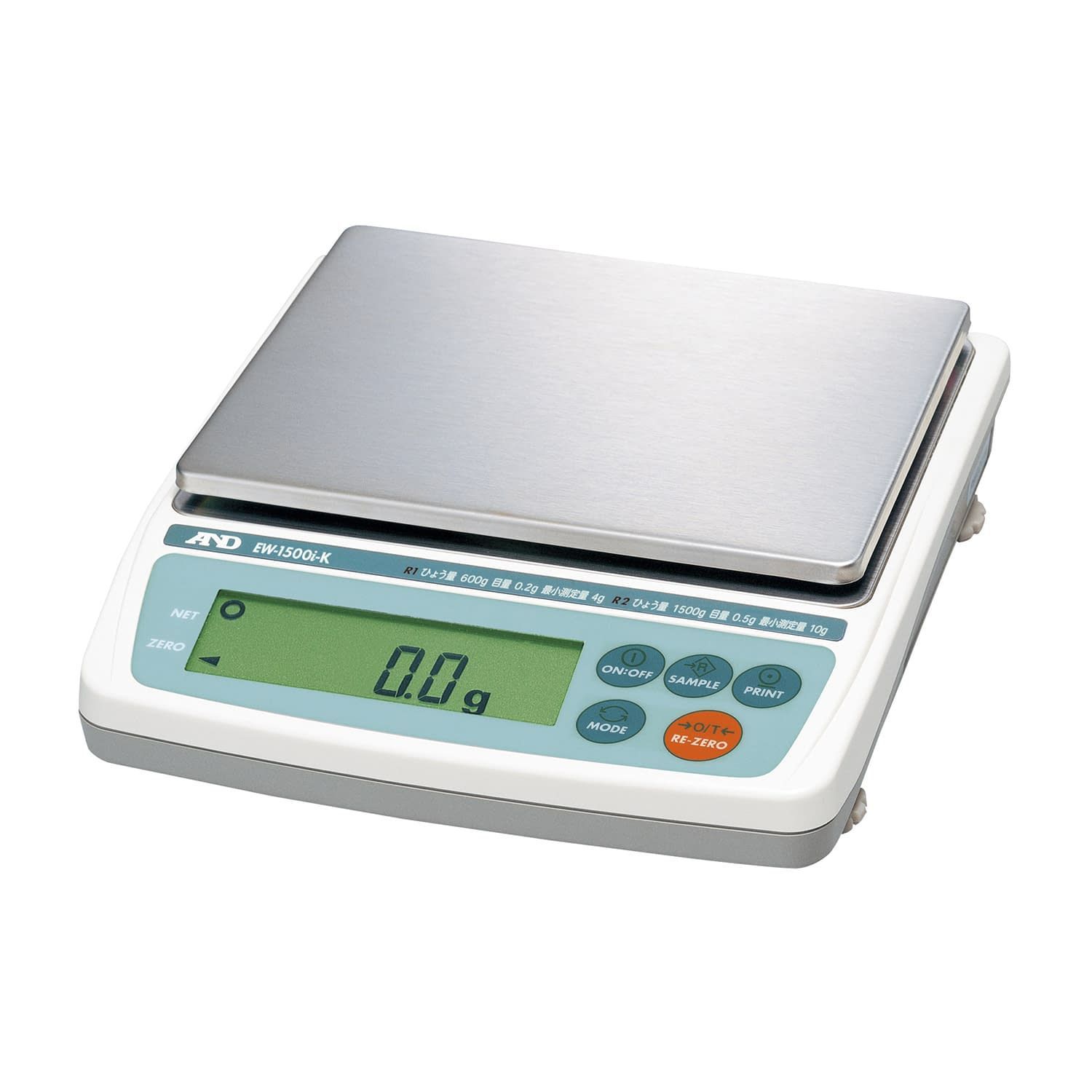 電子天秤 検定品 電子天秤 25-2285-01 エー アンド デイ EW-1500I-K