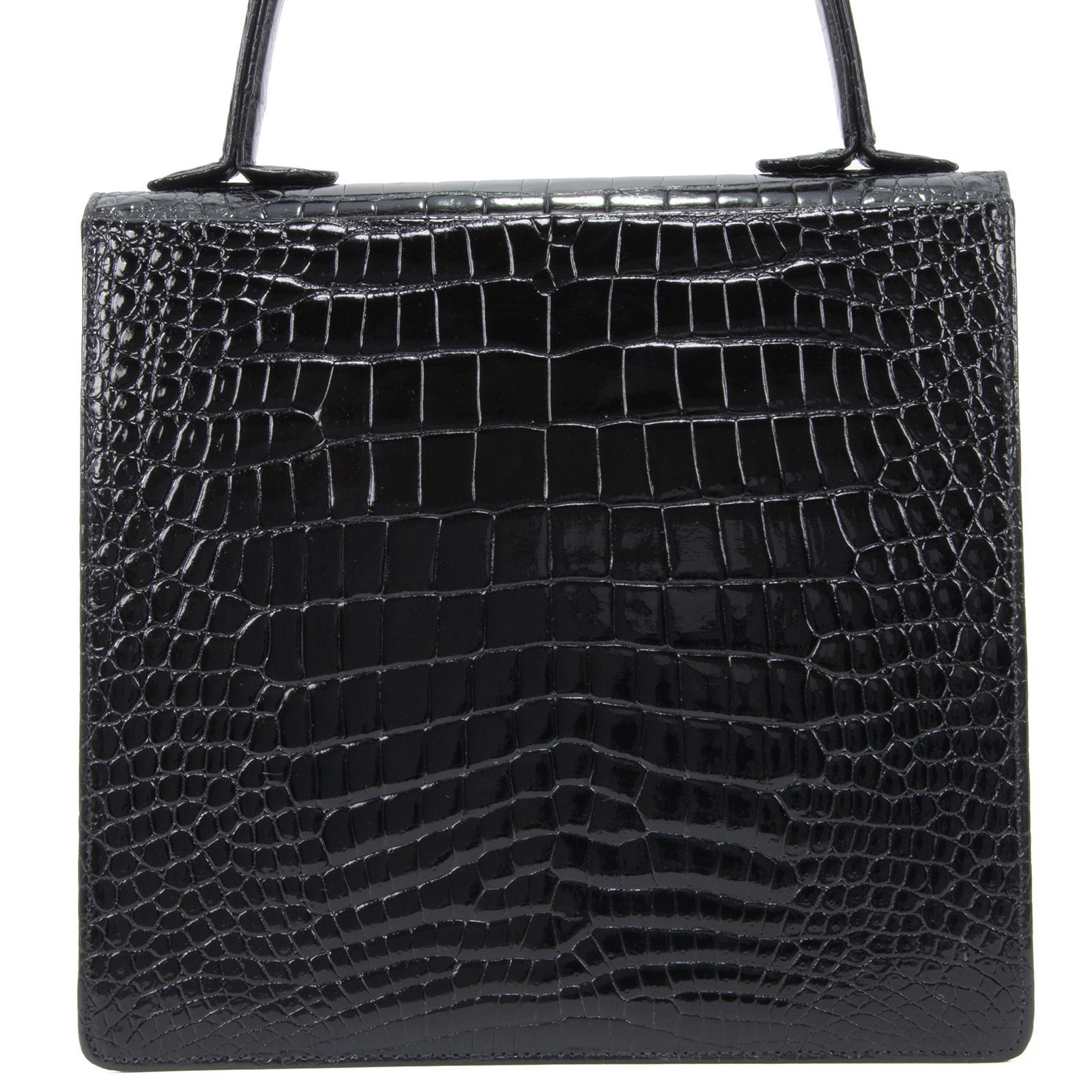 超希少！コンテス シャイニングクロコダイル ハンドバッグ