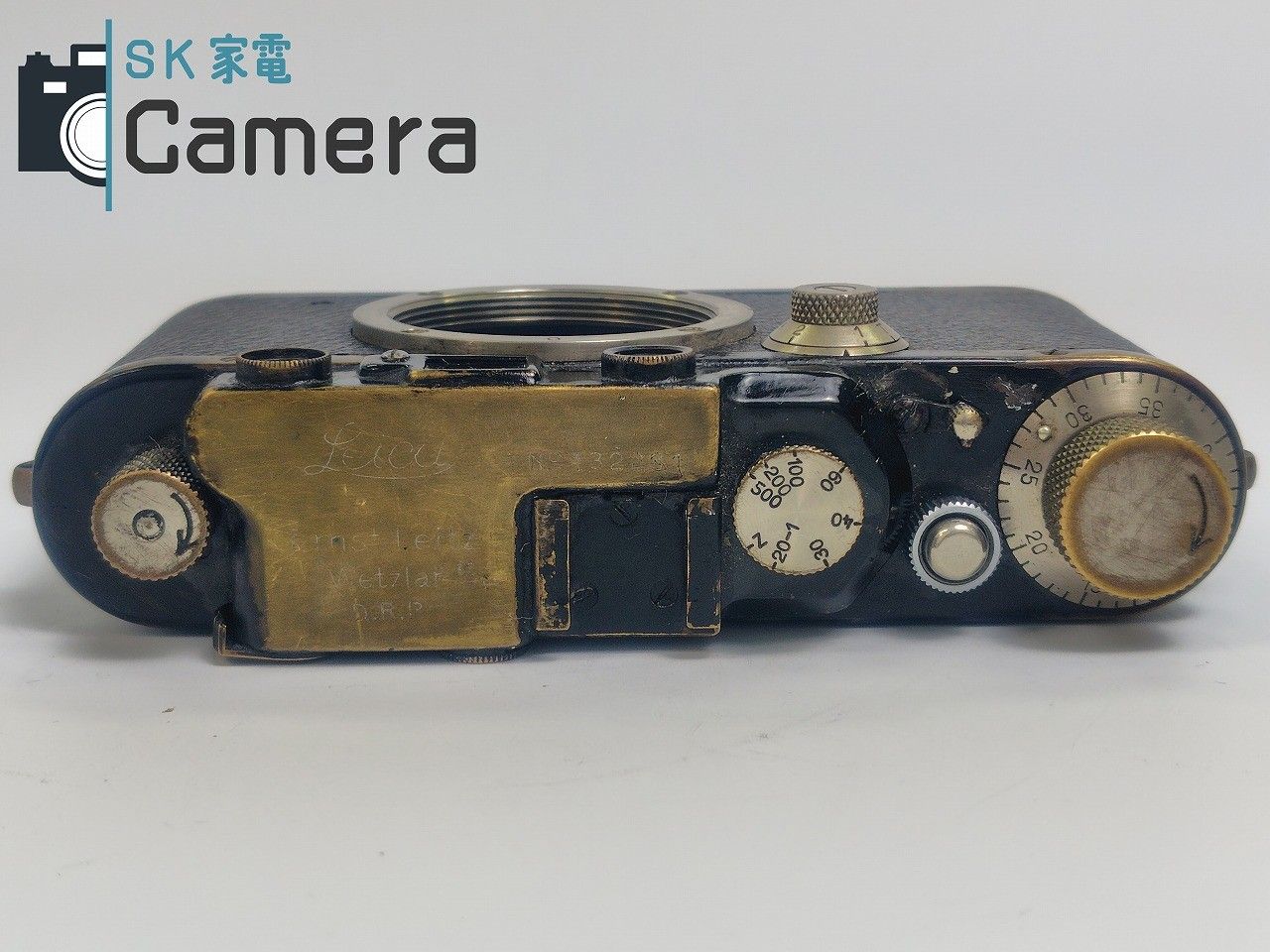 中古】 LEICA DIII ライカ バルナックライカ DⅢ ブラック III型