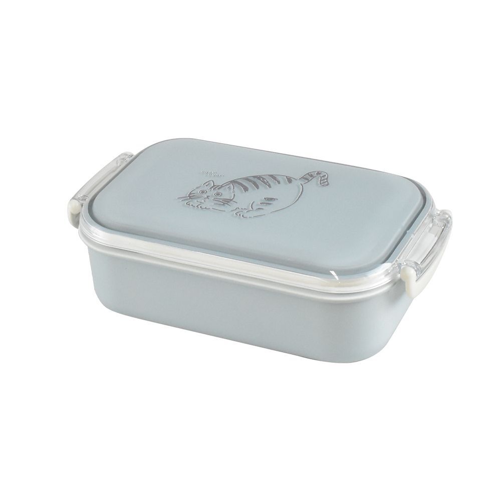 BLUE ☆ Chaco Chaco シンプルランチBOX 弁当箱 女子 大人 日本製 お弁当箱 ランチボックス 一段 1段 約480ml ...