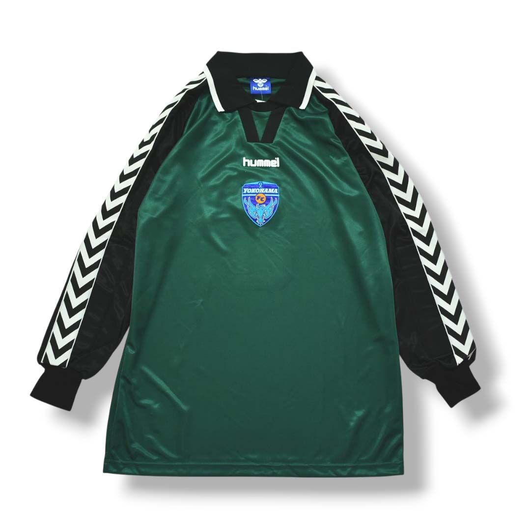 ヒュンメル 横浜FC ゴールキーパー長袖ユニフォーム 1番 Oサイズ