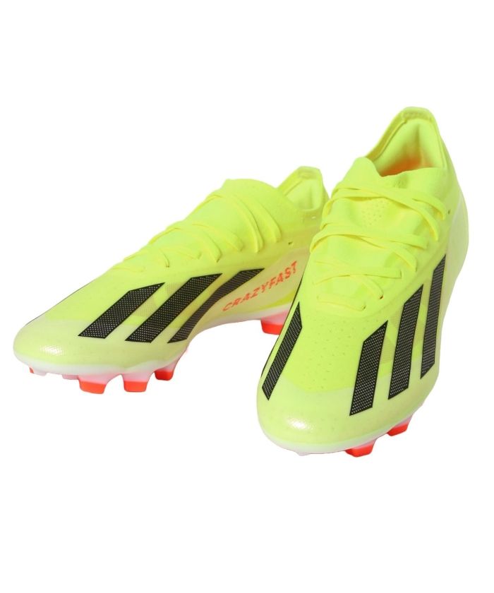 【新品・4営業日で発送】ADIDAS アディダス 41_エックスクレイジーファストPROHG/AG (IG8975) 色 : チームソーラーYEL/コ サイズ : 245 