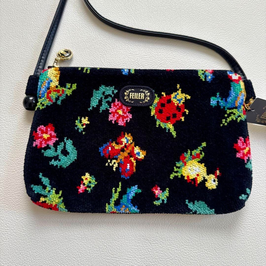 FEILER タグ付き美品✨ ハイジ ポシェット ミニショルダーバッグ FEILER タグ付き美品✨ ハイジ ポシェット ミニショルダーバッグ