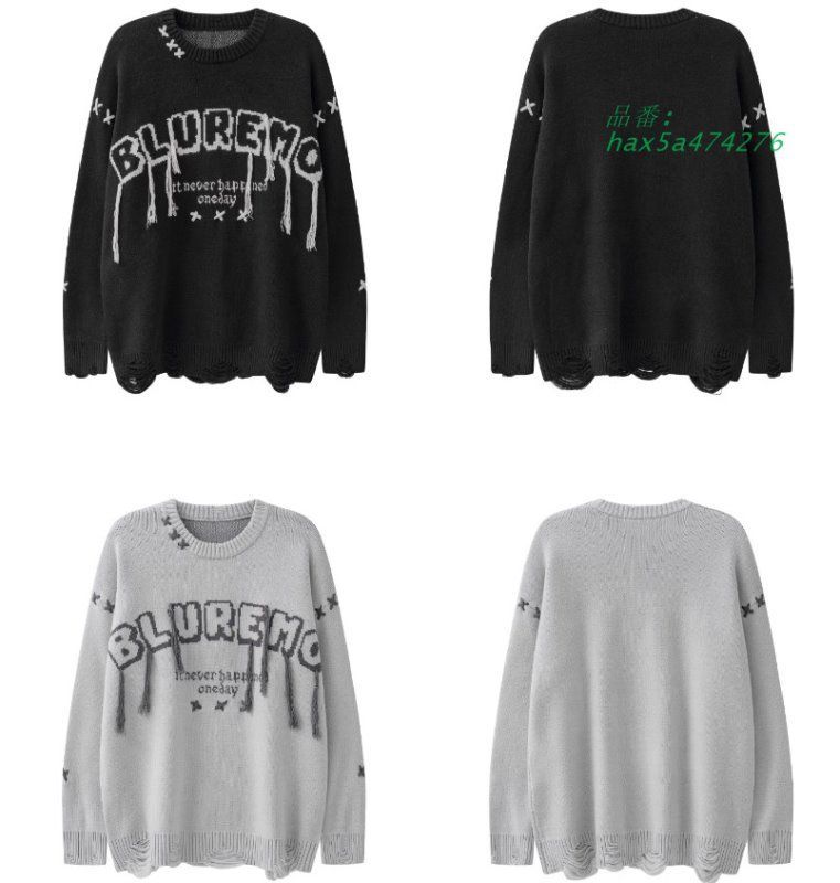 2025 フリンジ おしゃれ メンズセーター20代ファション ゆるシルエット 秋冬男女兼用痩せ hax 5 a 474276