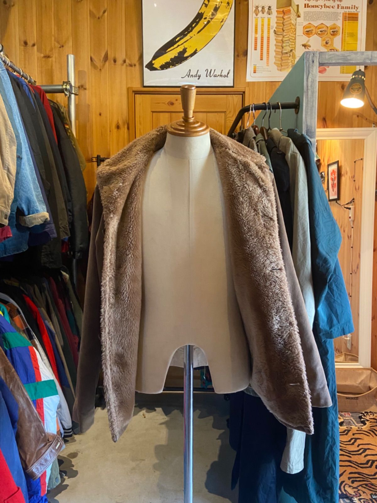 「wrangler coat」 70's コーデュロイ ランチコート