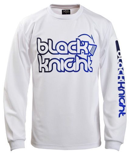 ブラックナイト ドライロングＴシャツ ホワイト 140