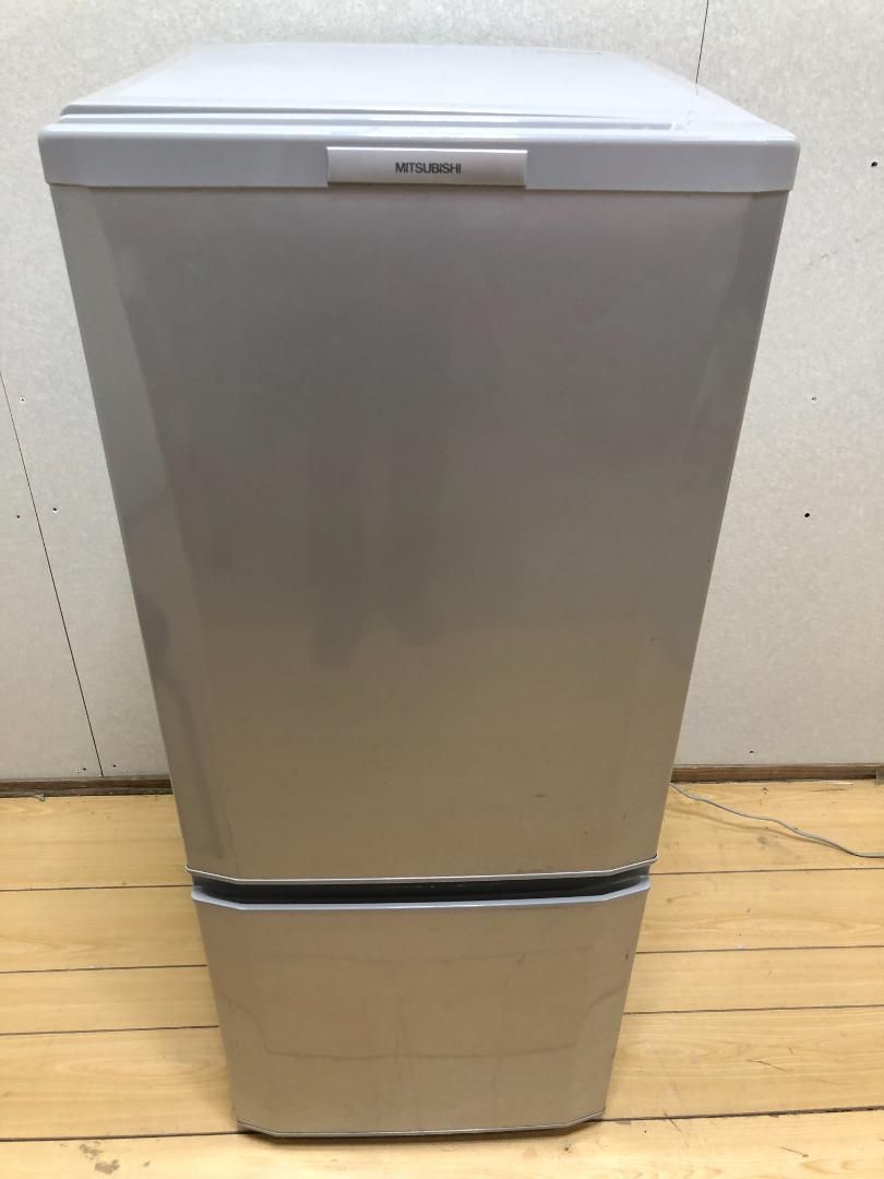 三菱 MITSUBISHI MR-P15W-S 146L 2ドア 冷凍冷蔵庫 Amazon.co.jp: 三菱