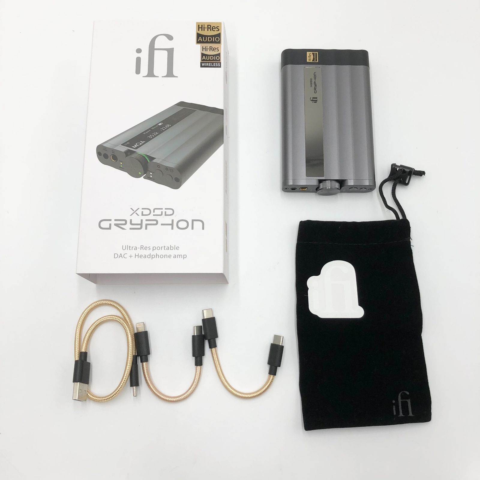 iFi audio xDSD Gryphon USB-Bluetooth対応フルバランスポータブルDACアンプ