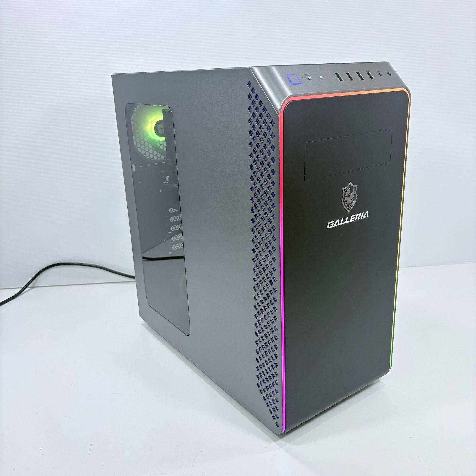 ゲーミングPC Core i7 13700F RTX4060Ti 16GB SSD512GB ガレリア LED