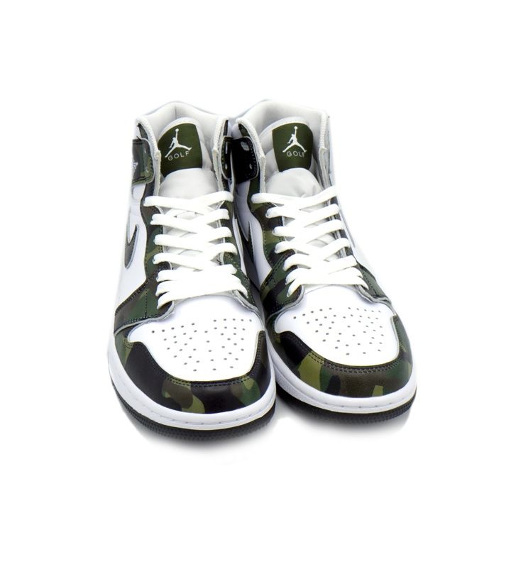 ナイキ NIKE 【 AIR JORDAN 1 HIGH GOLF CAMO WHITE DQ0660 300