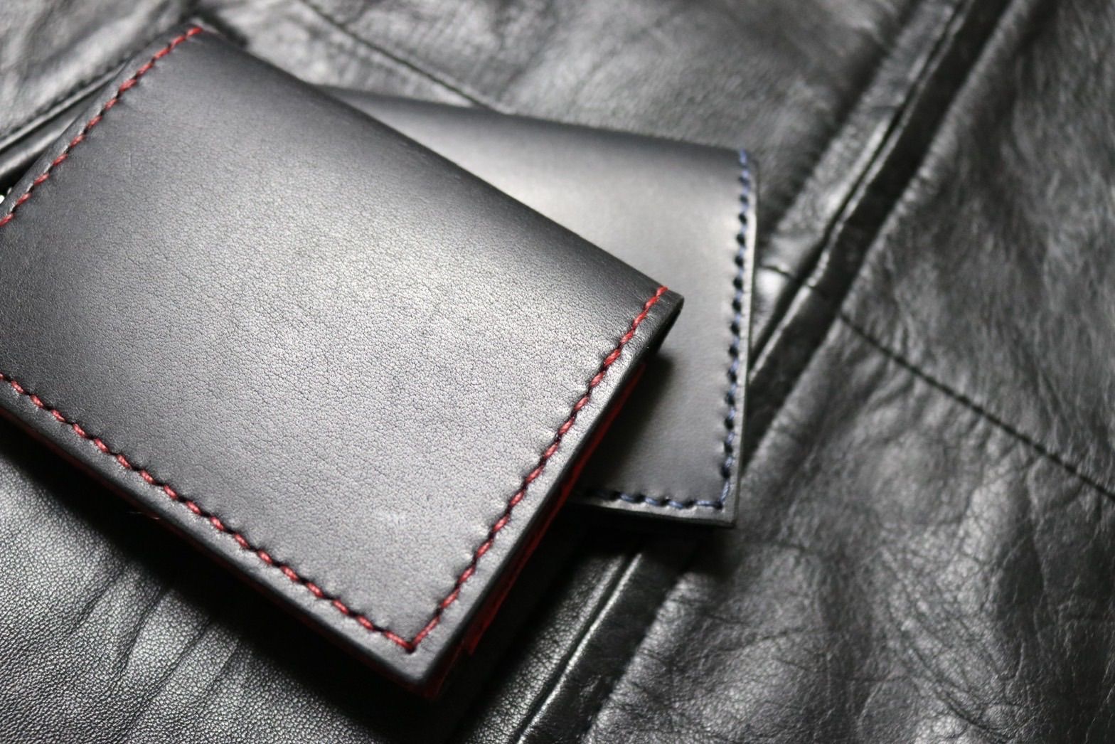 本革名刺入れ（2 colors)　NiLco≒de