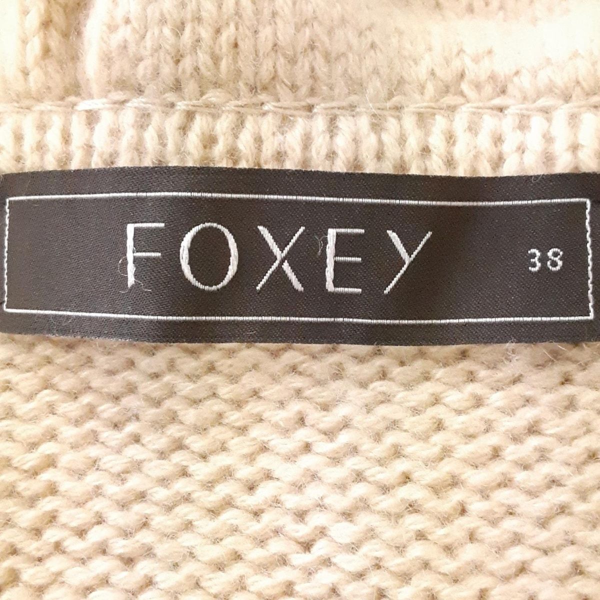 FOXEY(フォクシー) カーディガン サイズ38 M レディース美品