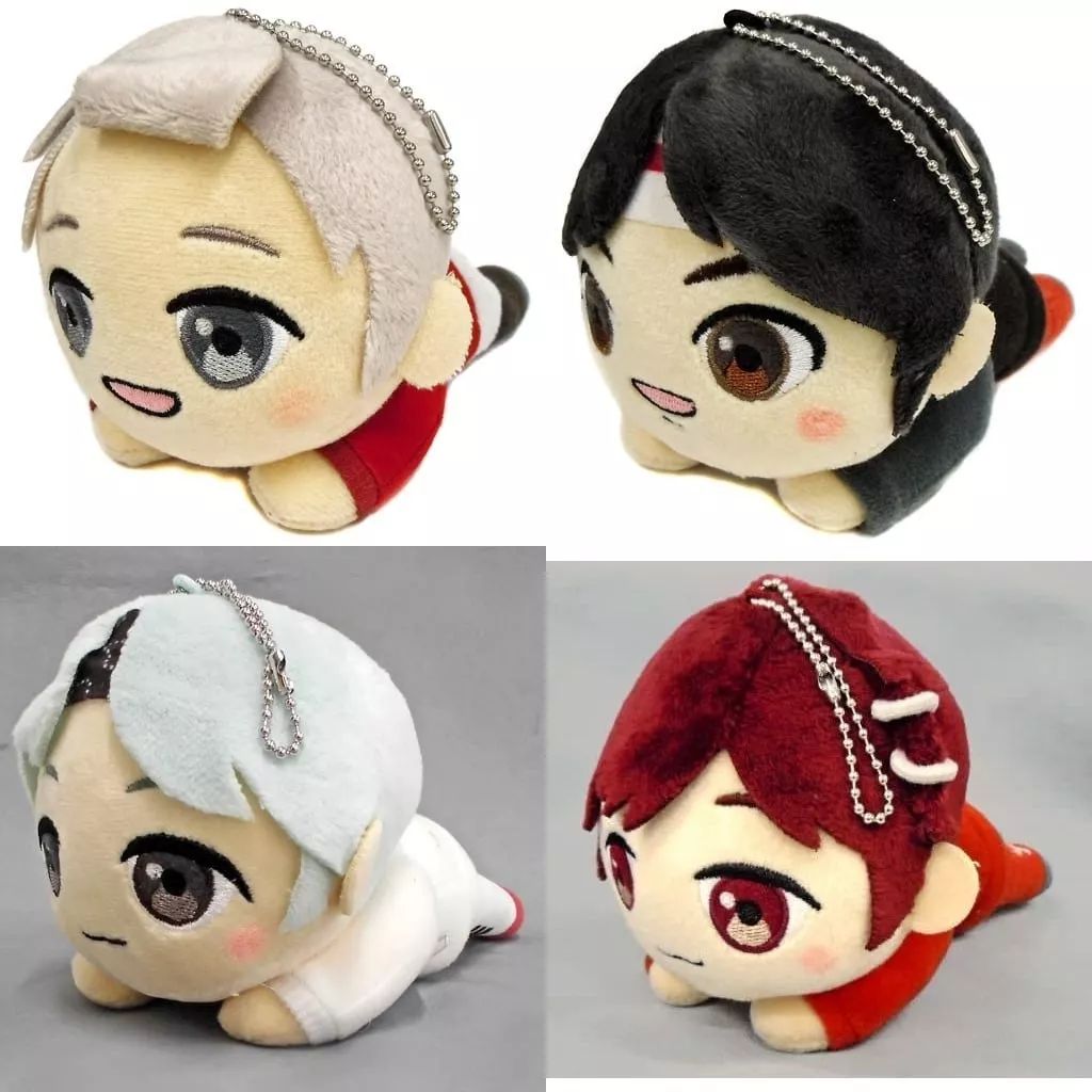 中古のぬいぐるみ 中古】ぬいぐるみ 全4種セット エクストラ寝そべりぬいぐるみ