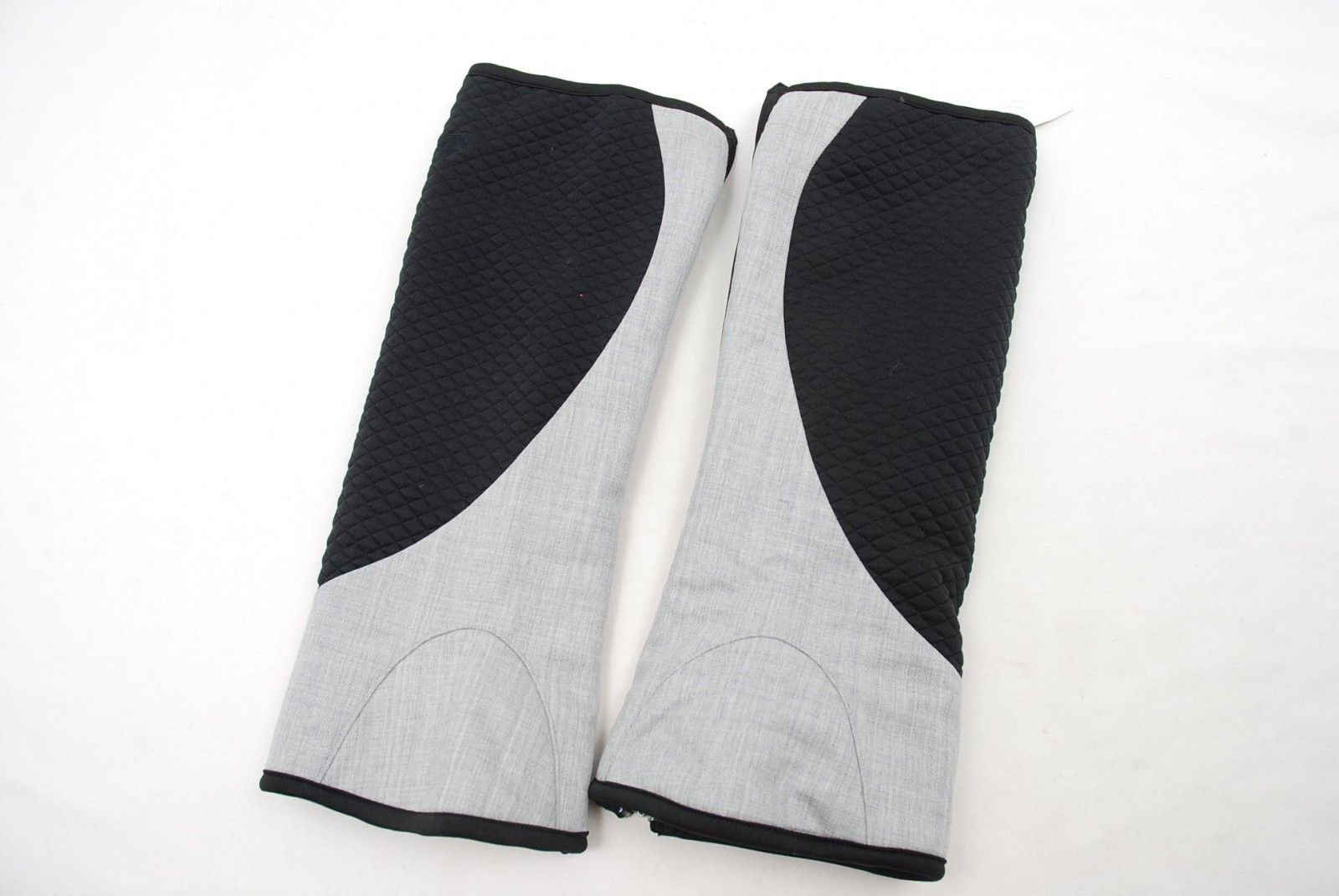 【80％以上割引】 レディース デサントゴルフ DESCENTE GOLF レッグウォーマー フリー グレー 黒 中綿入り