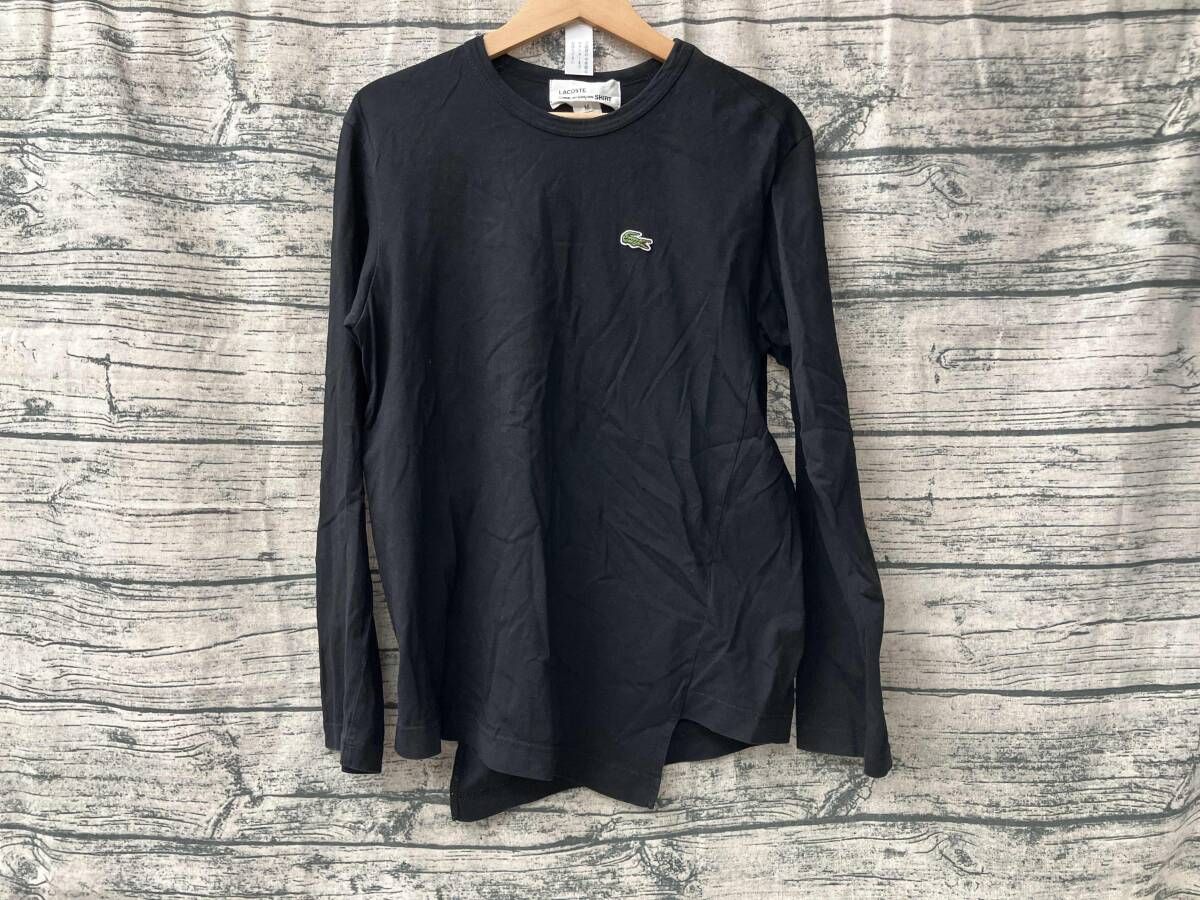 COMME des GARCONS × LACOSTE FL-T013 長袖Tシャツ Mサイズ Lacoste