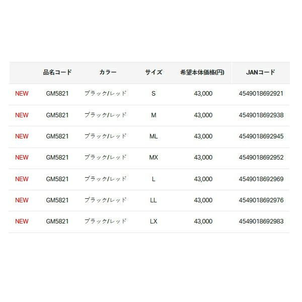  ≪ 22年 新商品 ≫ がまかつ 鮎タイツ 1 5 mm厚 GM 5821 ブラック レッド Lサイズ 鮎タイツ ウェア