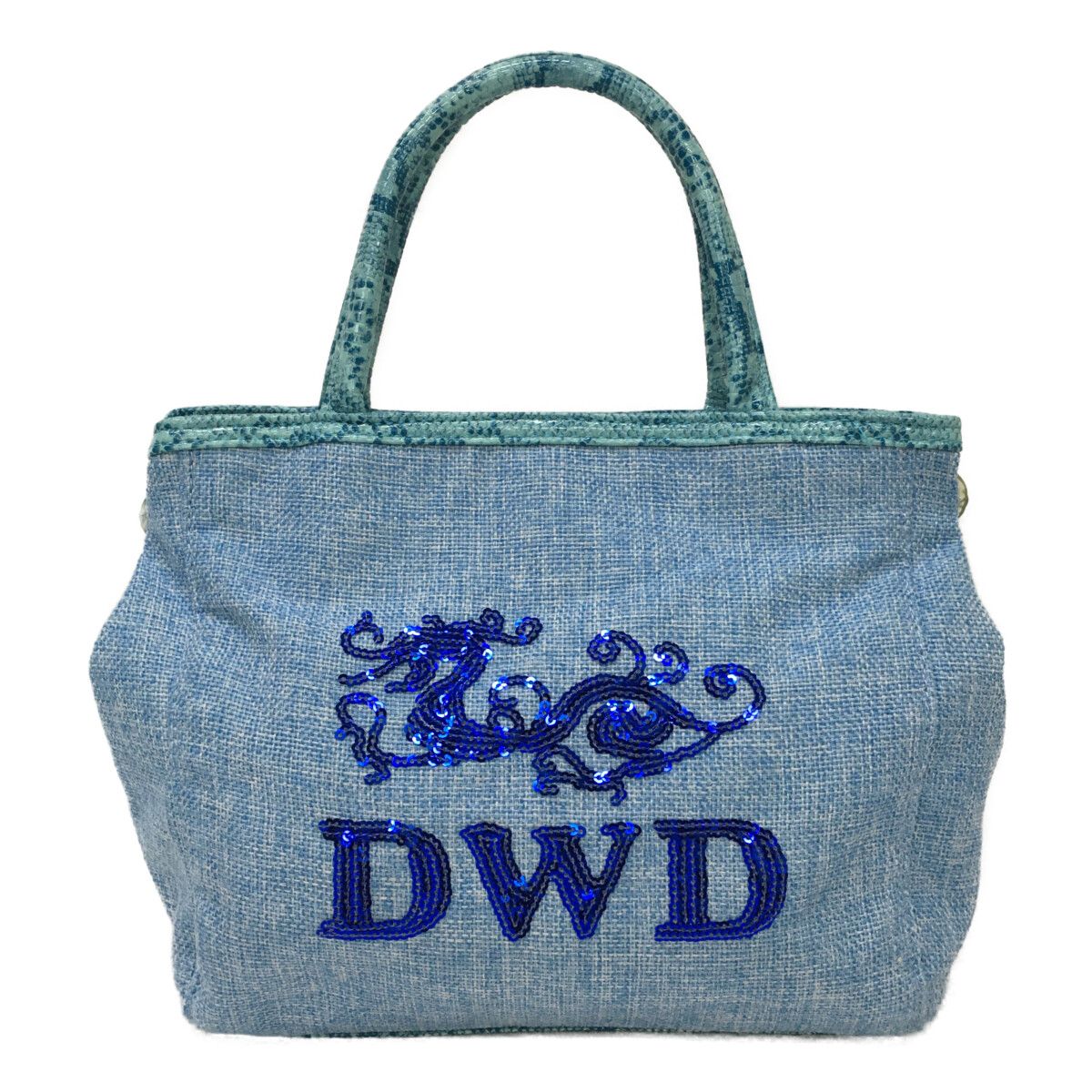 ダンスウィズドラゴン カートバッグ ブルー 中古 ダンスウィズドラゴン DANCE WITH DRAGON カートバッグ