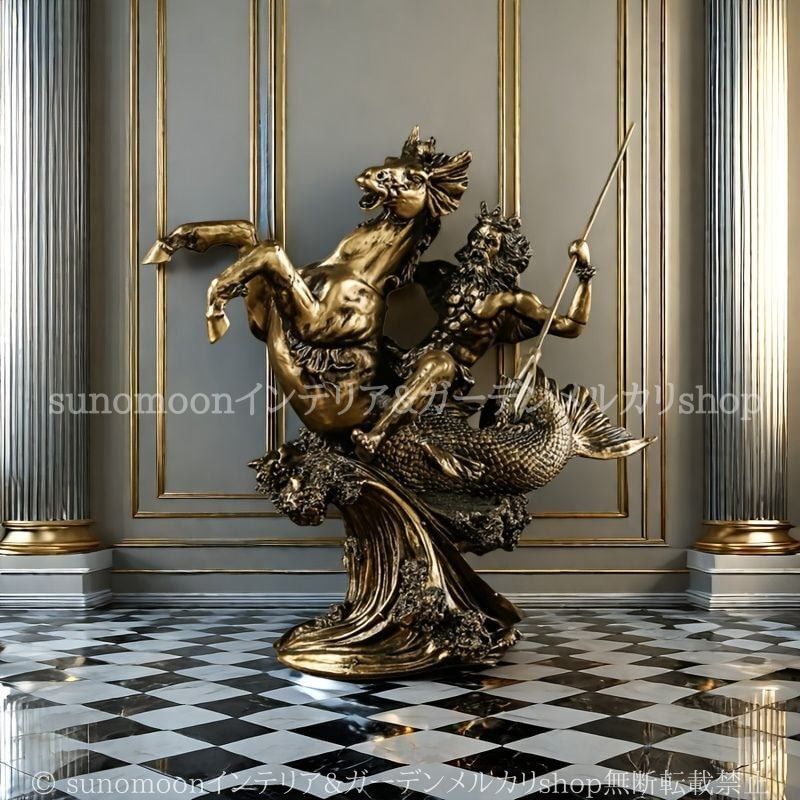 彫像 ポセイドン像