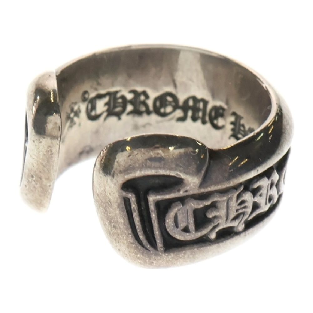 クロムハーツ　スクロールラベルリング　17号 クロムハーツ スクロールラベルリング 17号 CHROME HEARTS SCROLL