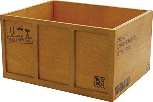 【新品・5営業日で発送】(現代百貨)SHIPPING BOX ｽﾀﾝﾀﾞｰﾄﾞ (L)BROWN　【A080BR】