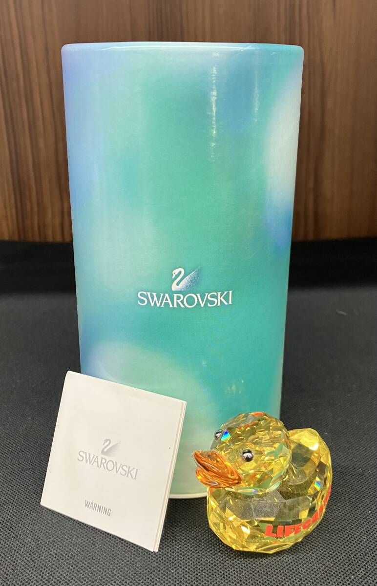 スワロフスキーSWAROVSKIハッピーダック♪サニースティーブサーフィン