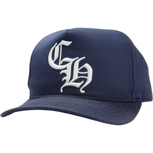 Size フリー CHROME HEARTS クロム ハーツ HAT 5 PNL CAP BSBL NAVY|WHITE ベースボールキャップ 紺 品-良い 20826251