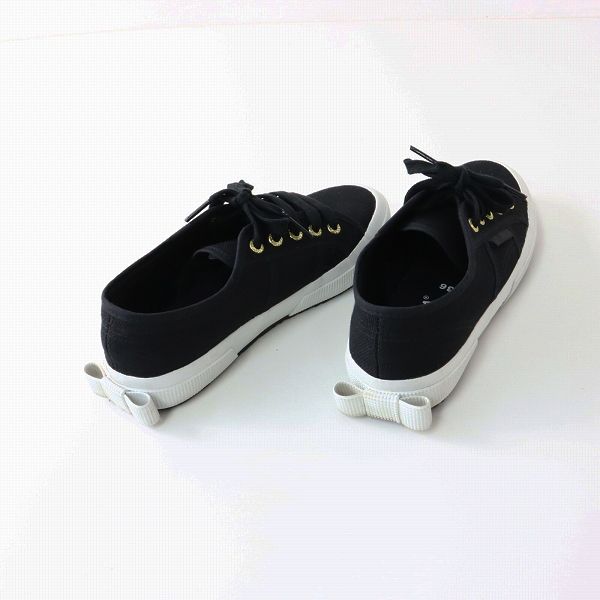 SUPERGA スペルガ × LOVE BY e.m.別注 S7111BW バックリボンスニーカー