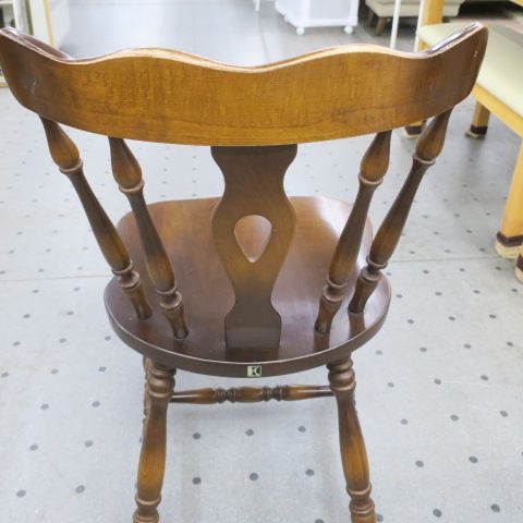 ③ 飛騨産業 HIDA ウィンザーチェア ダイニングチェア キツツキマーク